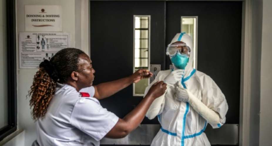 Kenya has been preparing medical facilities and healthcare workers to deal with potential Ebola patients.  By Luis TATO (AFP)
