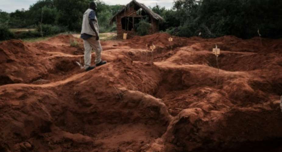 Kenya has exhumed hundreds of bodies from mass graves in a wilderness area near the coast.  By Yasuyoshi Chiba (AFP/File)