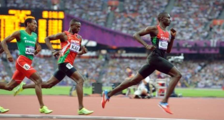 Despite David Rudishas victory, Kenya were 28th in the Olympic medals table.  By Eric Feferberg (AFP)