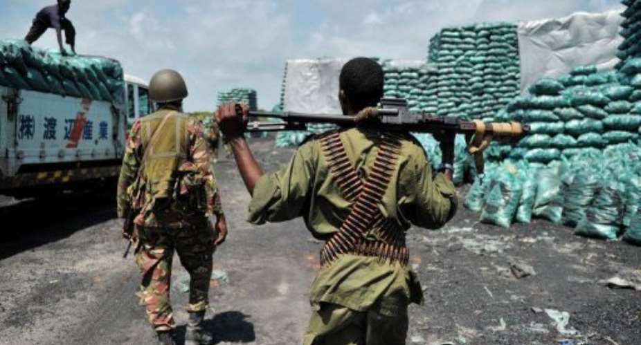 The Somalian port village of Burgabo has been secured by Kenyan forces as they advance in search of Al-Shebab fighters.  By Carl de Souza AFPFile