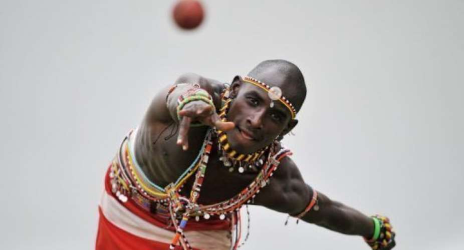 None of the Maasai on this team had even heard of the sport until five years ago.  By Carl de Souza AFPFile