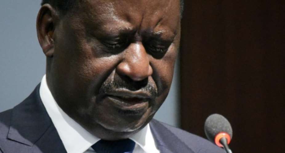 Kenyan opposition leader Raila Odinga has criticized the country's recent presidential vote as a sham and warned that it is moving toward outright dictatorship.  By MANDEL NGAN AFP