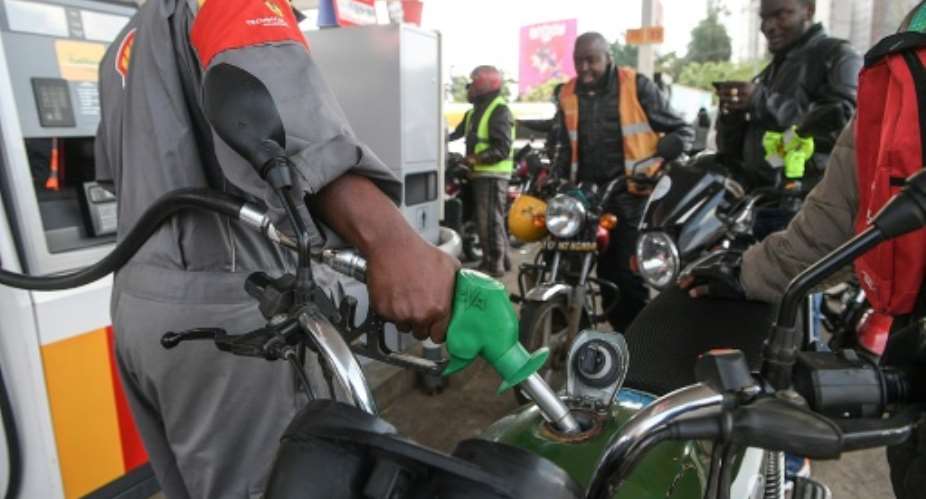 Kenyans are grappling with a rise in fuel and food costs.  By Simon MAINA AFPFile
