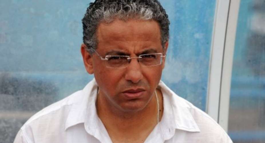 Adel Amrouche looks on during the FIFA 2014 World Cup qualifying match against Nigeria in Calabar on March 23, 2013.  By Pius Utomi Ekpei (AFP/File)