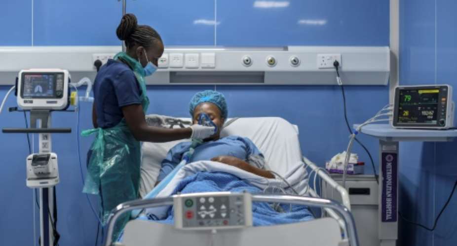 Kenya's hospitals have been scrambling to increase supplies of oxygen fearing the nightmare scenario currently unfolding in India.  By TONY KARUMBA AFP