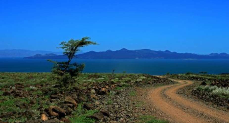 Lake Turkana is a fragile jewel in an arid environment already hit by global warming.  By Carl de Souza (AFP/File)