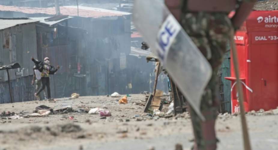 Kenyas police force is often accused by rights groups of using excessive force and carrying out unlawful killings, especially in poor neighbourhoods.  By Tony KARUMBA (AFP/File)