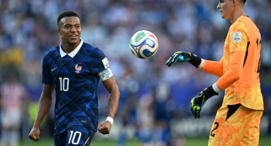 Kylian Mbappe scored the winner for France in an ill-tempered World Cup clash with Paraguay at the weekend.  By MAURO PIMENTEL (AFP/File)