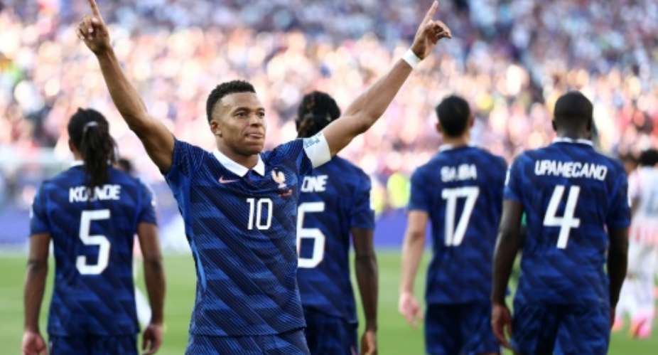 Kylian Mbappe spearheads Frances bid for a third World Cup crown as Les Bleus face Morocco in the opening quarter-final.  By CHARLY TRIBALLEAU (AFP)