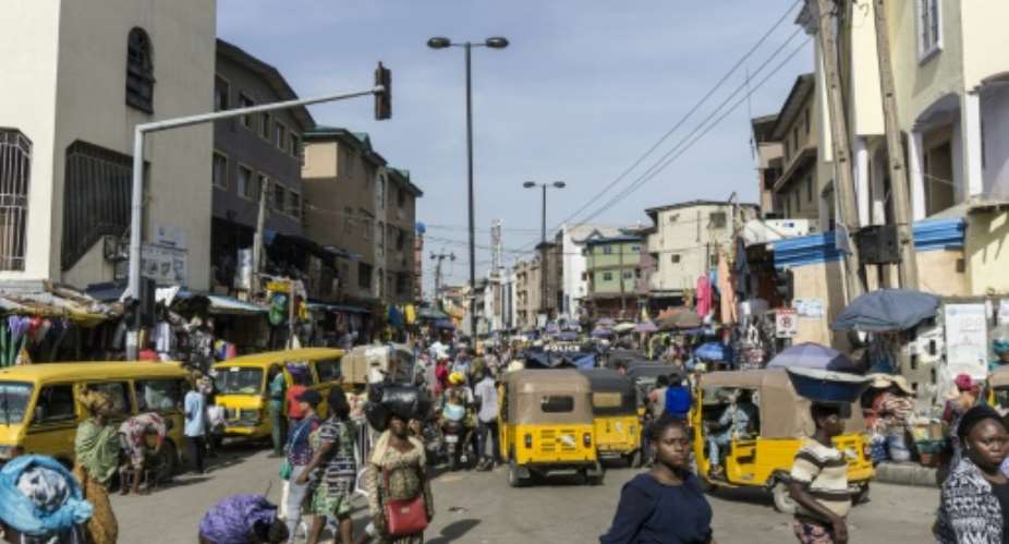 Lagos is attracting interest from global tech giants keen to tap into an emerging market of young, connected Africans.  By STEFAN HEUNIS AFPFile
