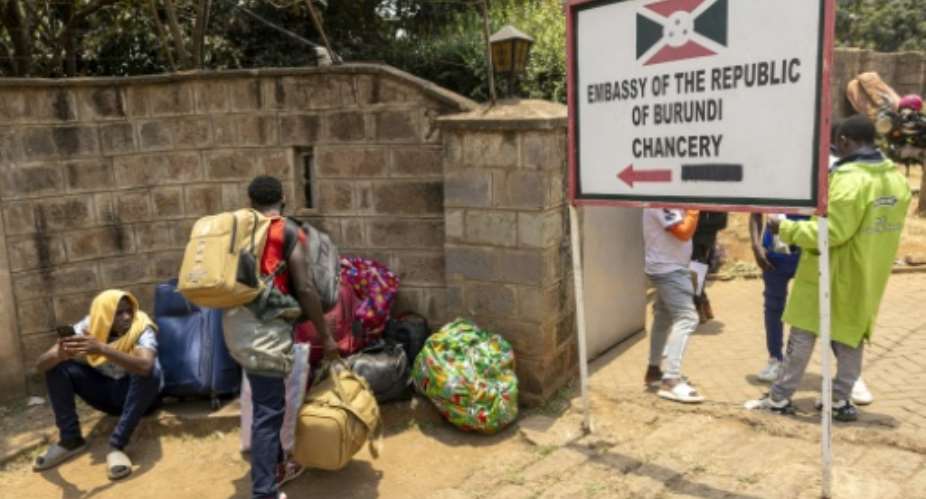 Last week, Kenyas president gave foreign-owned small businesses until Monday to shut down.  By SIMON MAINA (AFP)