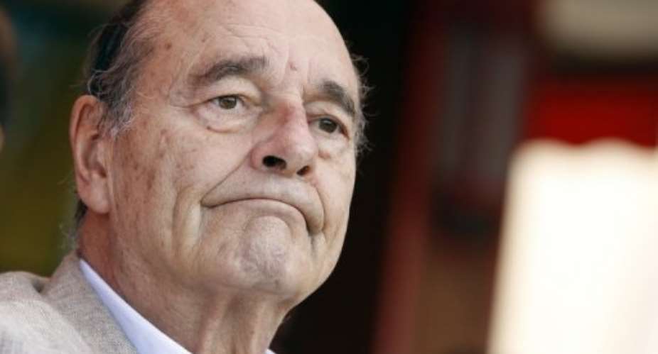 Jacques Chirac has furiously denied he was handed cash from African leaders.  By Sebastien Nogier (AFP/File)
