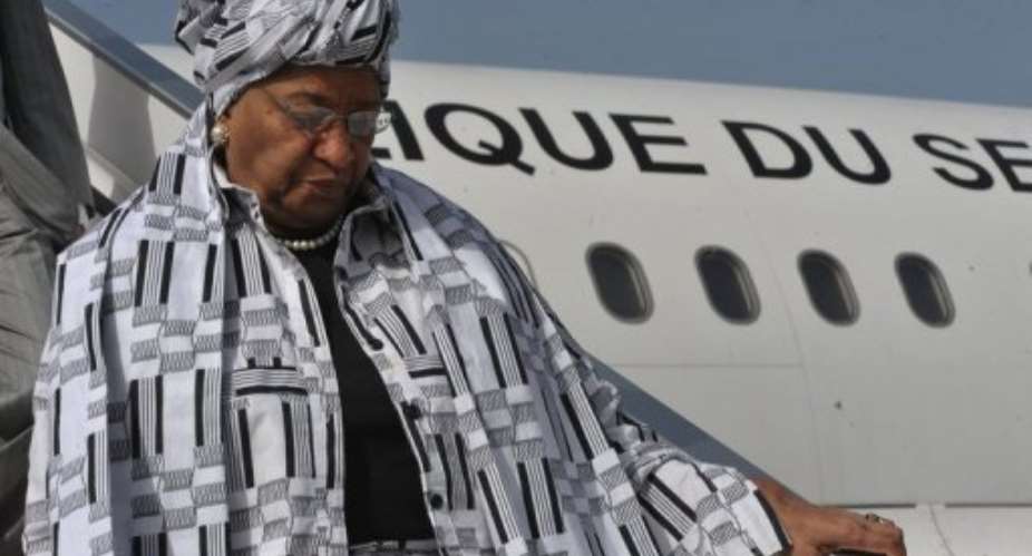 Ellen Johnson Sirleaf agrees reforms are needed to bring uniformity to Liberias various oil contracts.  By Seyllou (AFP/File)