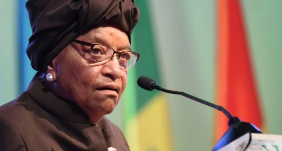 Liberian President Ellen Johnson Sirleaf has hailed women who voted for her as Africa's first elected female head of state in 2005 and 2011 and will now campaign for female candidates standing in October's elections.  By SIA KAMBOU AFP