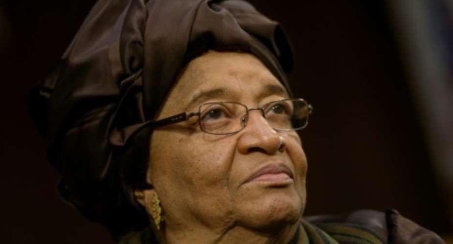 Liberia's ruling party accuses incumbent President Ellen Johnson Sirleaf of interfering with the October 10 presidential poll.  By BRENDAN SMIALOWSKI AFPFile