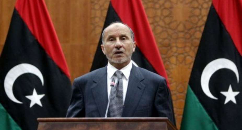 Mustafa Abdel Jalil said the council made the decision because of concerns about stability.  By Mahmud Turkia (AFP/File)