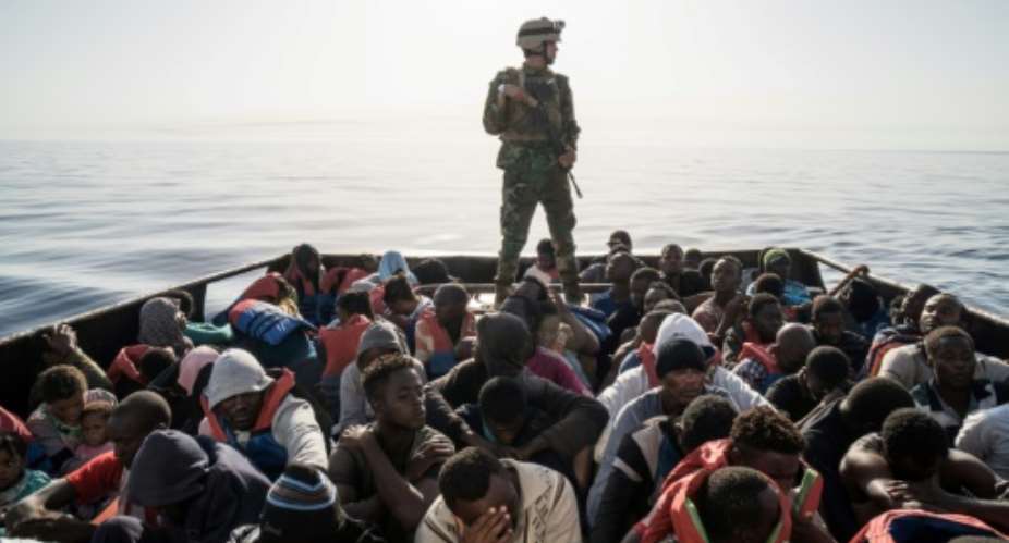 Libya has become a key gateway for migrants since the 2011 fall of dictator Moamer Kadhafi.  By Taha JAWASHI AFPFile