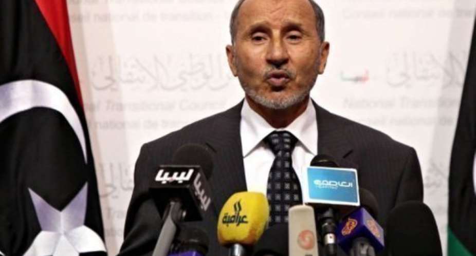 Libyan leader Mustapha Abdel Jalil urged the eastern region's leaders to engage in talks.  By Mahmud Turkia AFPFile