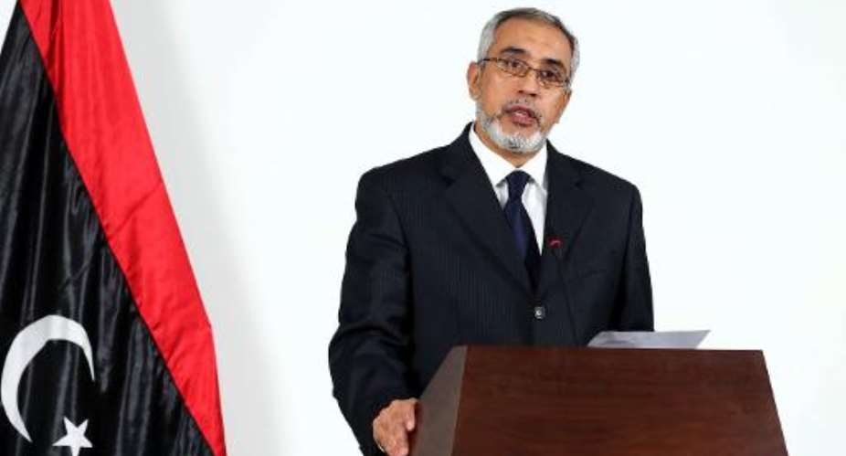Lawmakers in Libya's National Congress have voted to sack prime minister Omar al-Hassi.  By - AFPFile