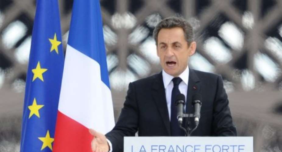 Nicolas Sarkozy.  By Martin Bureau (AFP)