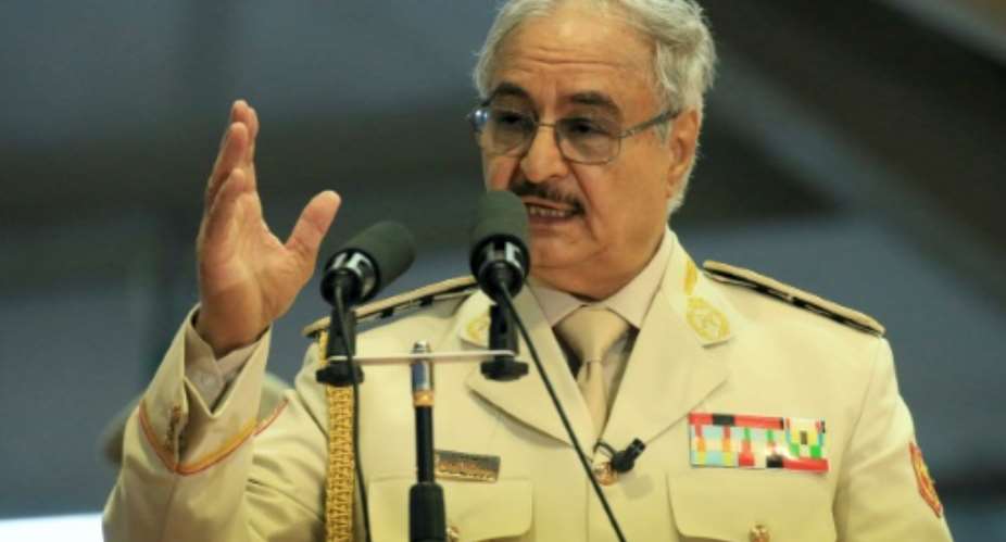Libyan military leader Khalifa Haftar has ordered his forces to advance on Tripoli, seat of the internationally-recognised unity government.  By Abdullah DOMA AFPFile