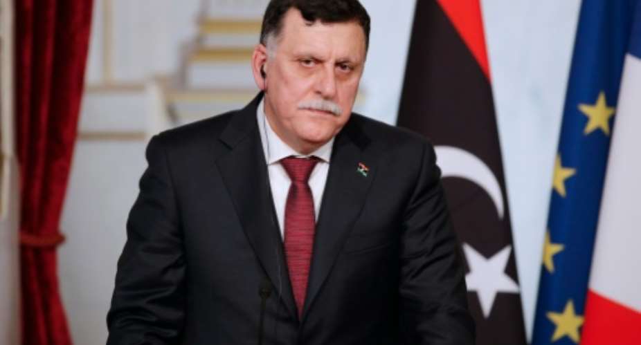 Libyan Prime Minister Fayez al-Sarraj's fragile unity government, formed following a UN-backed deal in December 2015, is backed by the international community.  By Yoan Valat POOLAFP