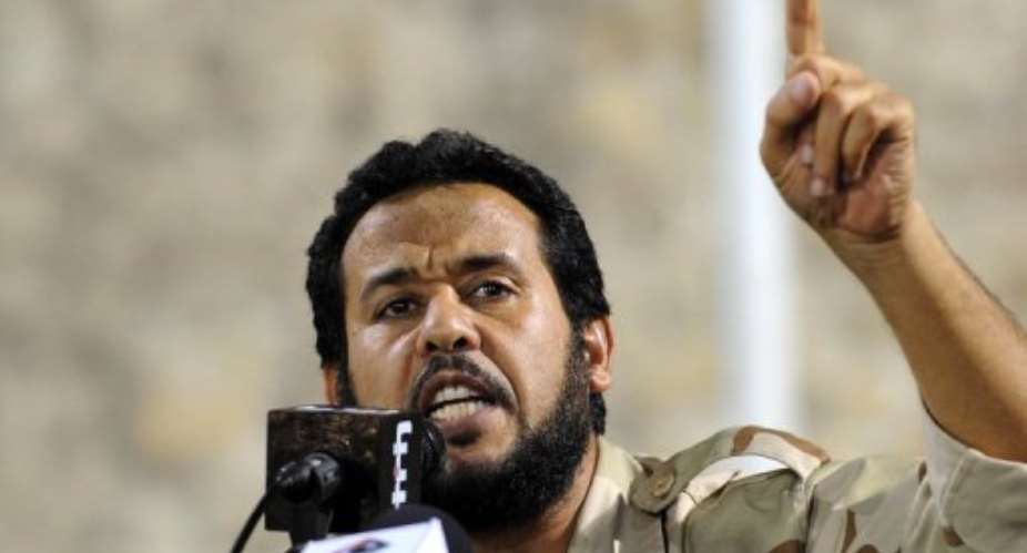 Belhaj became Tripol's military commander after last year's revolution.  By - AFPFile