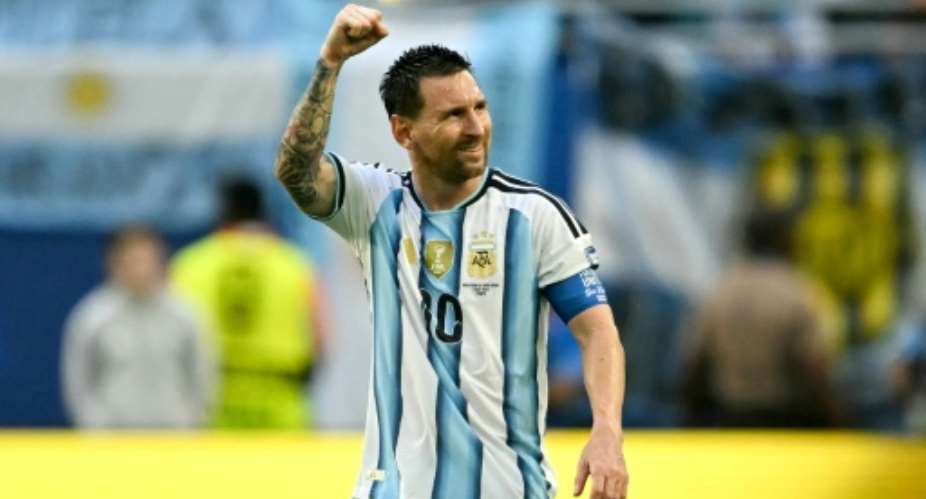 Lionel Messi will take on England for the first time in his international career on Wednesday as he attempts to lead Argentina to another World Cup final.  By CHANDAN KHANNA (AFP/File)