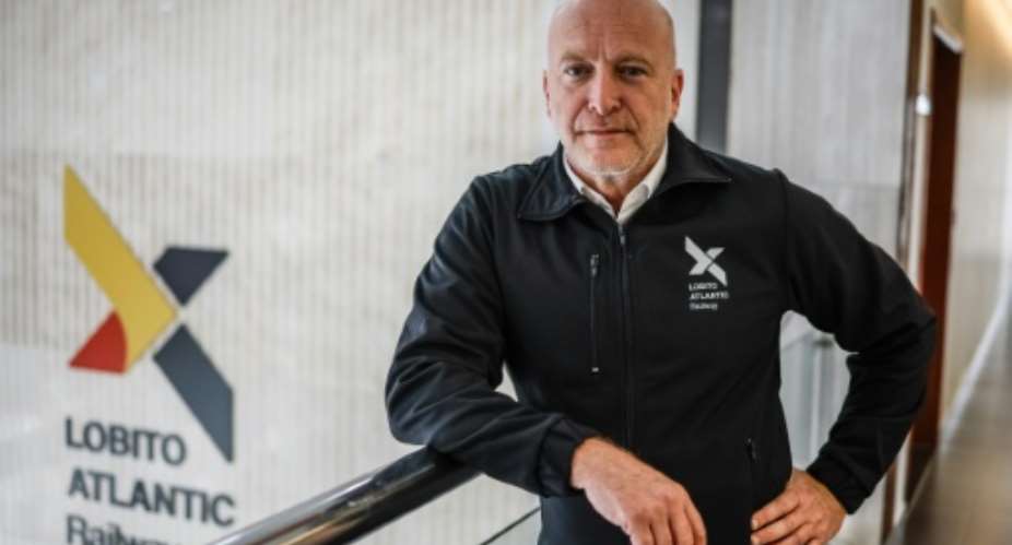 Lobito Atlantic Railway CEO Nicholas Fournier says business takes precedence over geopolitics.  By Phill Magakoe (AFP)