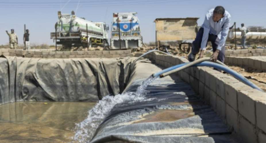 Locals say no rain has fallen on Lallays since last June or July.  By Tony KARUMBA (AFP)