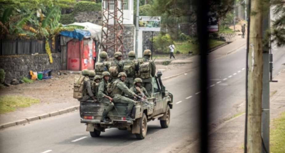M23 fighters seized the DRC provincial capitals of Goma and Bukavu in a lightning offensive in January and February.  By - (AFP)