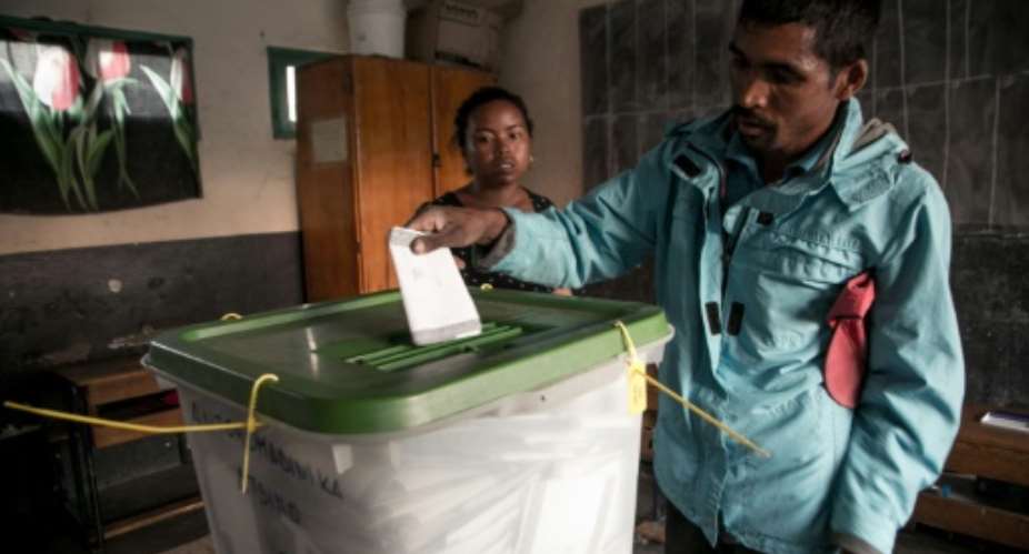 Madagascar, one of the world's poorest countries, held a presidential vote this week.  By RIJASOLO AFPFile