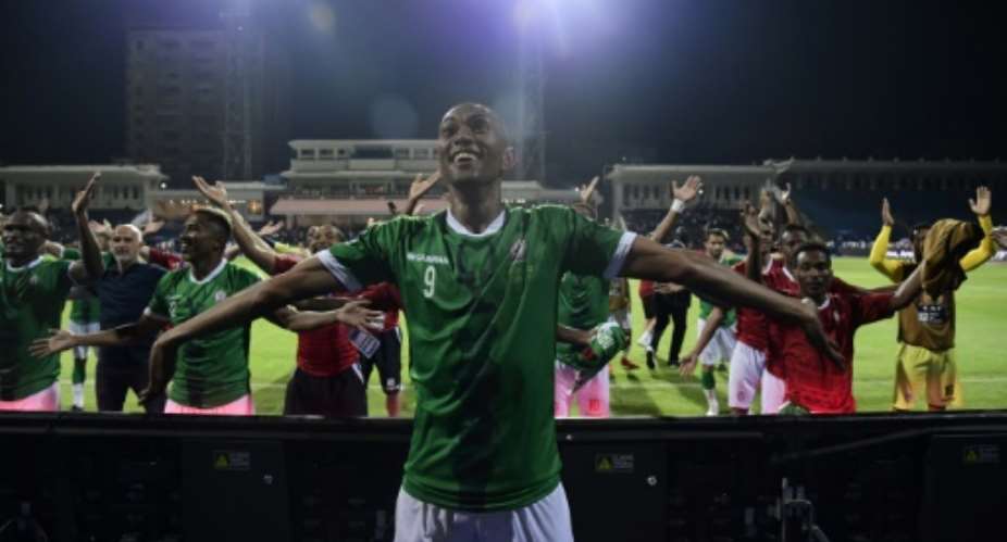 Madagascar's shootout win over DR Congo sent them into the quarter-finals in their first ever appearance in the Africa Cup of Nations.  By JAVIER SORIANO AFP