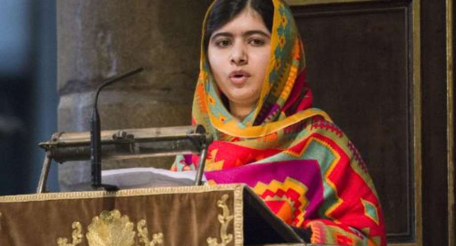 Malala in Nigeria for abducted girls, meets escapees and parents