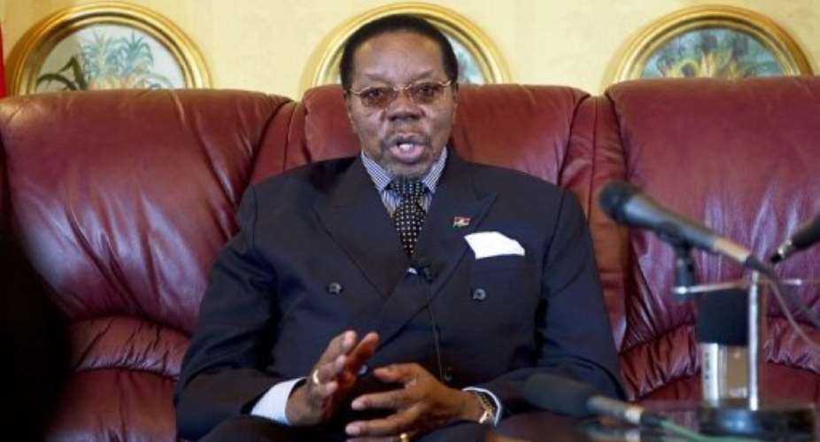 The source said Mutharika died shortly after midnight, although the government has yet to make a formal announcement.  By ALEXANDER JOE AFPFile