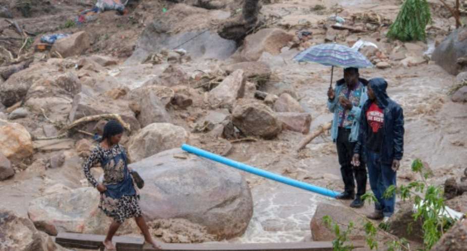 Malawi was hit the hardest as Freddy triggered floods and mudslides that swept away homes, roads and bridges.  By Amos GUMULIRA AFP