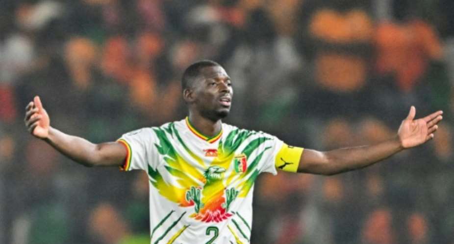 Mali defender Hamari Traore during the Africa Cup of Nations  quarter-final defeat to Ivory Coast on February 3, 2024.  By Issouf SANOGO (AFP)