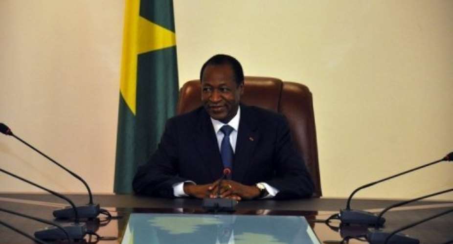 Blaise Compaore was appointed mediator in the Mali crisis by the west African bloc ECOWAS.  By Ahmed Ouoba (AFP/File)