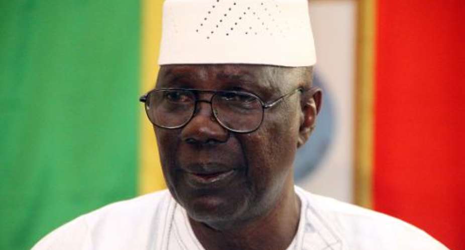 Mali's Prime Minister Modibo Keita condemned the vilgilante killings of two Arab teenagers.  By Habibou Kouyate AFPFile