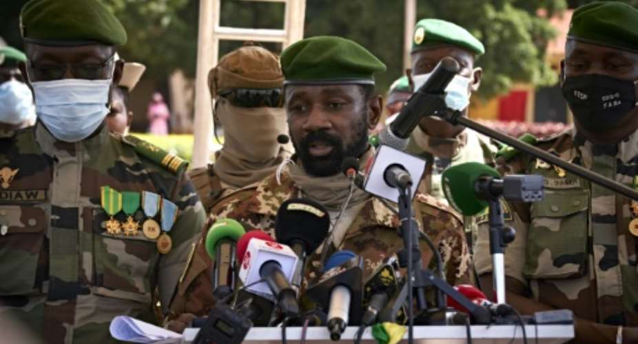Malis military junta had vowed a return to civilian rule, but its leader, Assimi Goita, has now been made president for a five-year term, renewable as many times as necessary.  By MICHELE CATTANI (AFP)