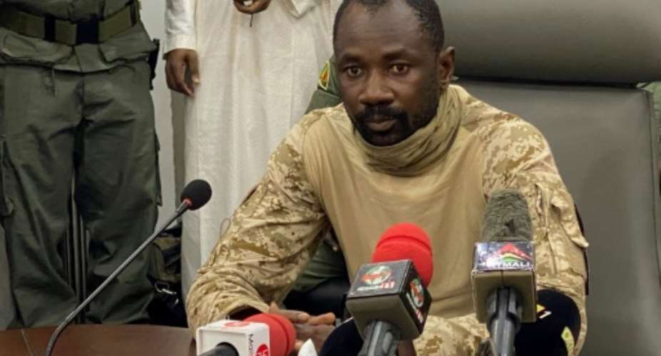 Mali's new strongman, Colonel Assimi Goita, and his junta have proposed a military-led transitional body to rule for three years.  By MALIK KONATE AFPFile