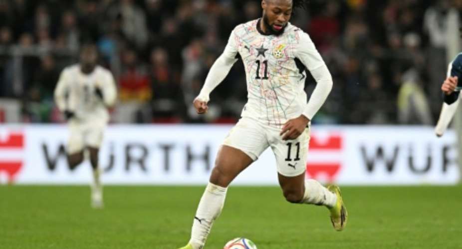 Manchester City forward Antoine Semenyo can provide Ghana with plenty of insight on group rivals England.  By Cole Burston (AFP)