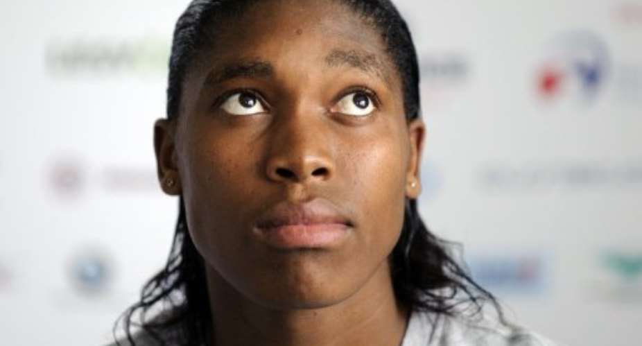 Semenya is considered South Africa's best medal bet among the athletes.  By Robert Michael AFPFile