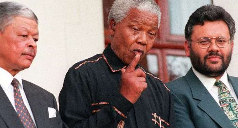 On the day Nelson Mandela walked free 25 years ago, he went missing for more than an hour.  By Anna Zieminski AFPFile
