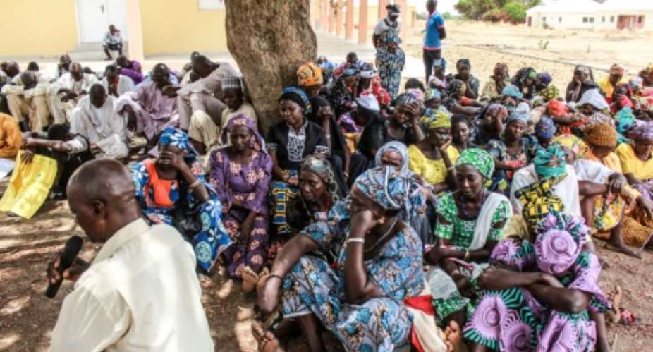 Many families face an anxious wait as nearly 100 of the Chibok schoolgirls who were kidnapped 10 years ago are thought to be still held captive.  By Audu MARTE AFPFile