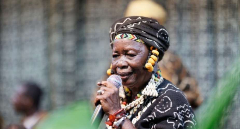 Mariam Bagayoko has spent decades bringing age-old Malian music to audiences around the world.  By - (AFP)