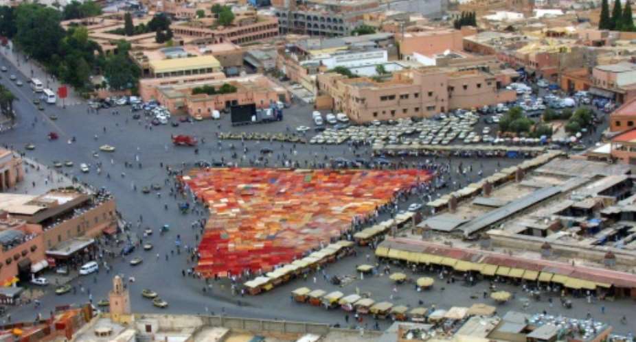 Marrakesh, nicknamed the Ochre City for the walls surrounding its old medina district, clinched the top ranking in the top 10 African cities for quality of life.  By ABDELHAK SENNA AFPFile