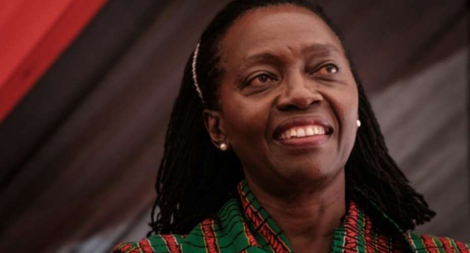 Martha Karua vowed to fight, unite and liberate Kenya.  By Yasuyoshi CHIBA (AFP)