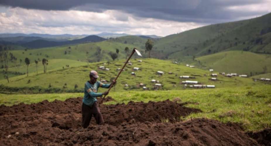 Masisi Territory is a hilly area near DR Congo's border with Rwanda.  By EDUARDO SOTERAS AFPFile