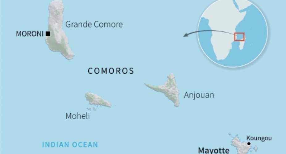 Mayotte and Comoros Islands.  By Sophie RAMIS (AFP)